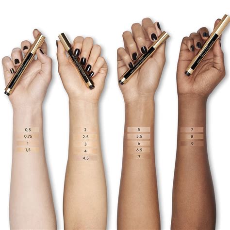 ysl touch eclat high cover dupe|ysl touche eclat shade chart.